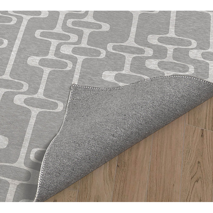 Kavka Abacus Gray Kitchen Mat Wayfair
